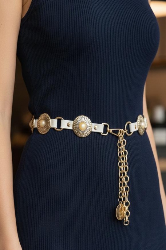 Cinture Accessori Beige BEST ANGEL SA4055 Efashion Paris