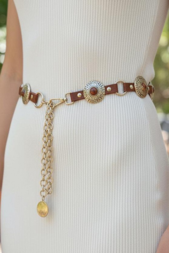 Ceintures Accessoires Beige BEST ANGEL SA4055 Efashion Paris