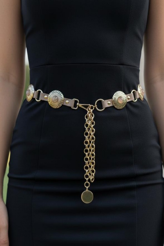 Ceintures Accessoires Beige BEST ANGEL SA4055 Efashion Paris