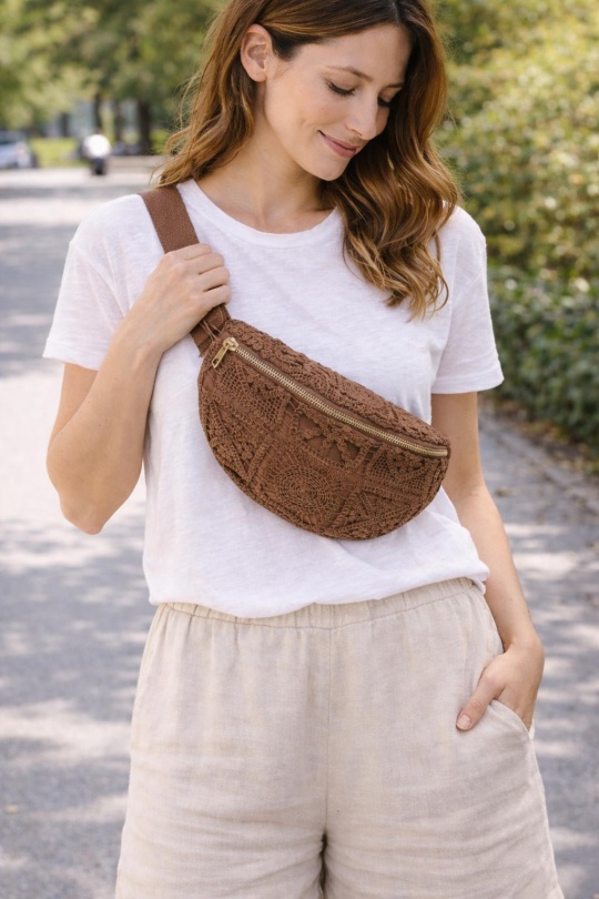 Sacs bananes Maroquinerie Café BEST ANGEL A432 Efashion Paris