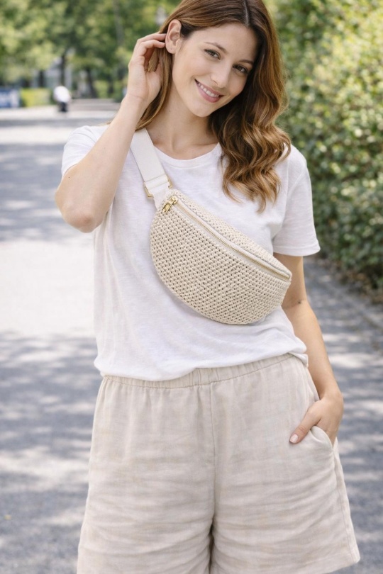 Sacs bananes Maroquinerie Noir BEST ANGEL A434 Efashion Paris