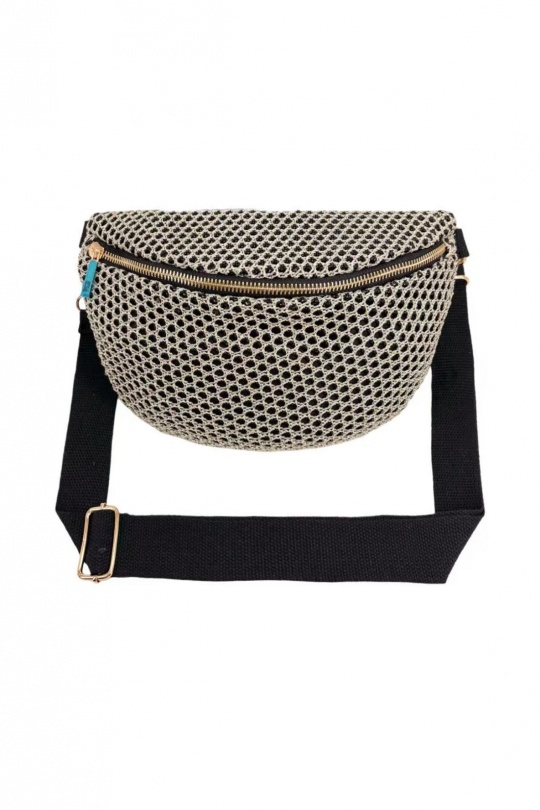 Sacs bananes Maroquinerie Noir BEST ANGEL A434 Efashion Paris