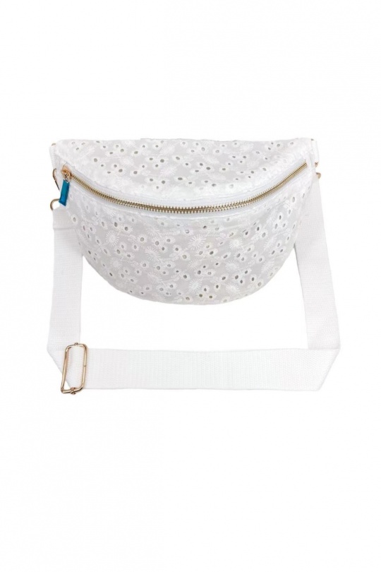 Sacs bananes Maroquinerie Blanc BEST ANGEL A437 Efashion Paris