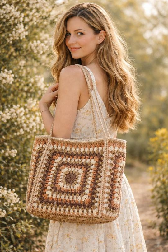 Cabas Maroquinerie Beige BEST ANGEL CL17369 Efashion Paris