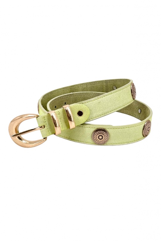 Belts Accessories Light green BEST ANGEL SA4008 Efashion Paris
