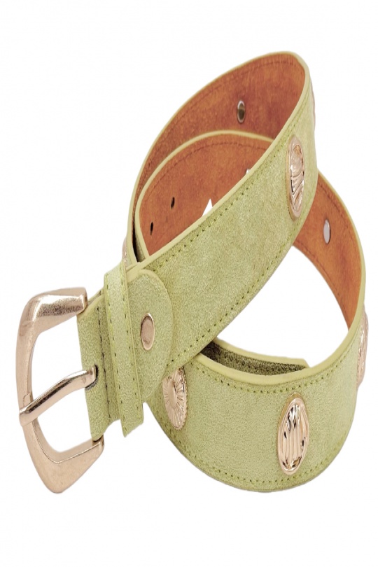 Belts Accessories Light green BEST ANGEL SA4063 Efashion Paris