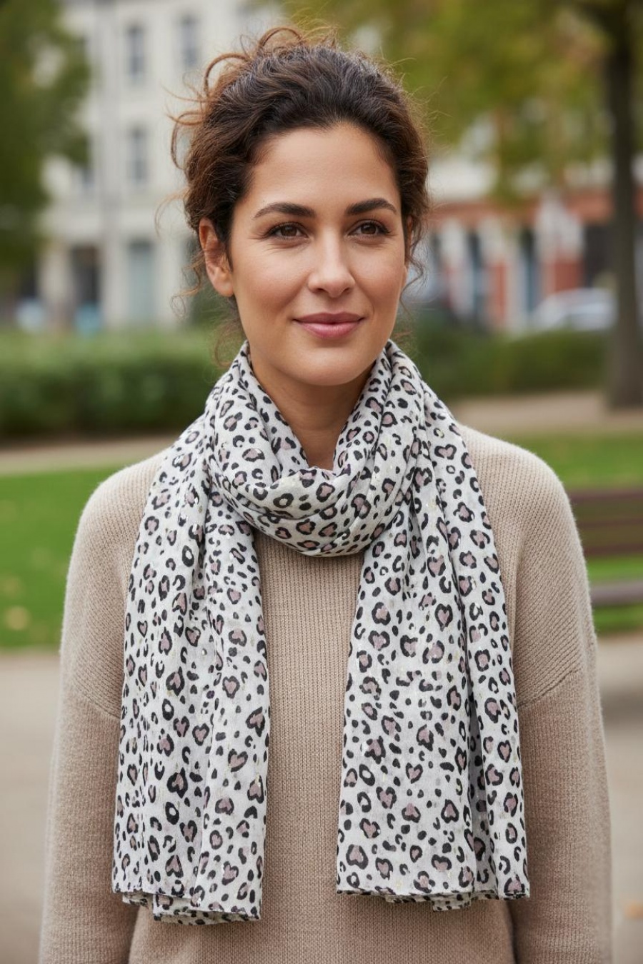 Foulards Accessoires Gris BEST ANGEL BA3145 #c Efashion Paris