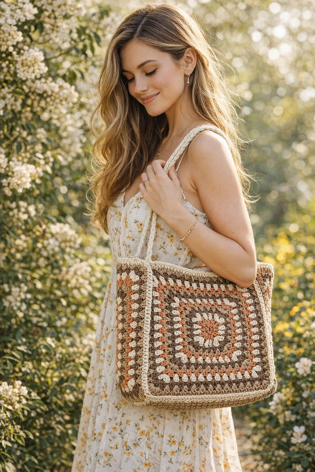 Cabas Maroquinerie Beige BEST ANGEL CL17369 #c Efashion Paris