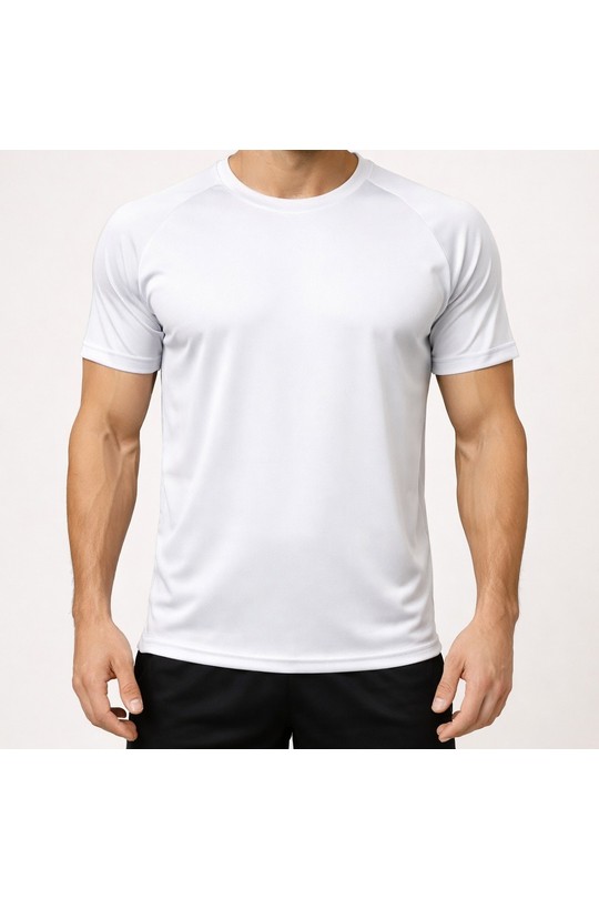 T-shirts Homme Blanc/noir KAYENNE TS-AD-M03 Efashion Paris
