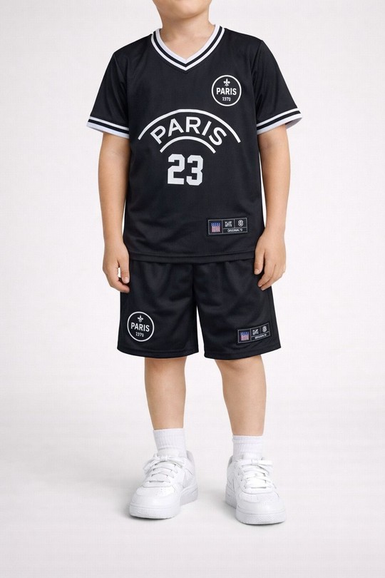 Conjuntos Niño y bébé  Black KAYENNE BSK-ENF-113 #c Efashion Paris