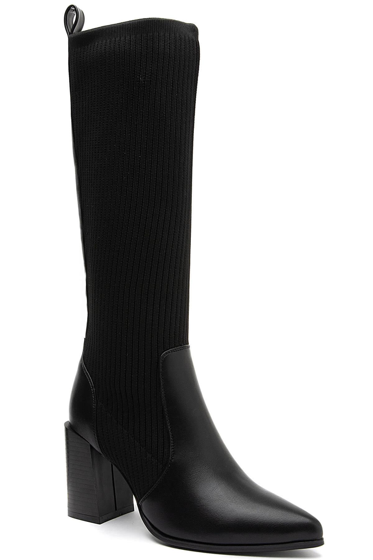 Bottes Chaussures Noir IDEAL SHOES - MARQUIIZ 5627 #c Efashion Paris
