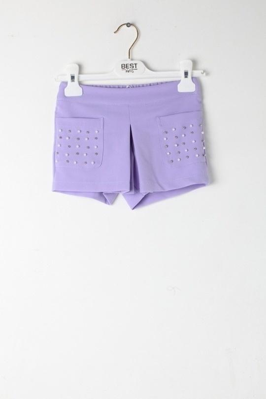 Bas Enfant & Bébé  Mauve LARA B3369 MAUVE Efashion Paris