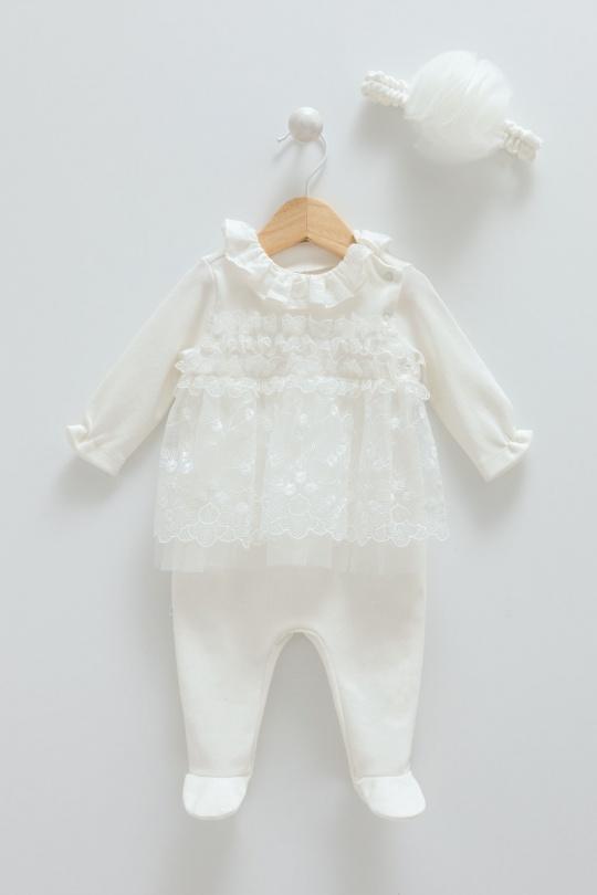 Pyjamas & Sleeping bags  Kid & Babies Cream LARA 9015CA Efashion Paris