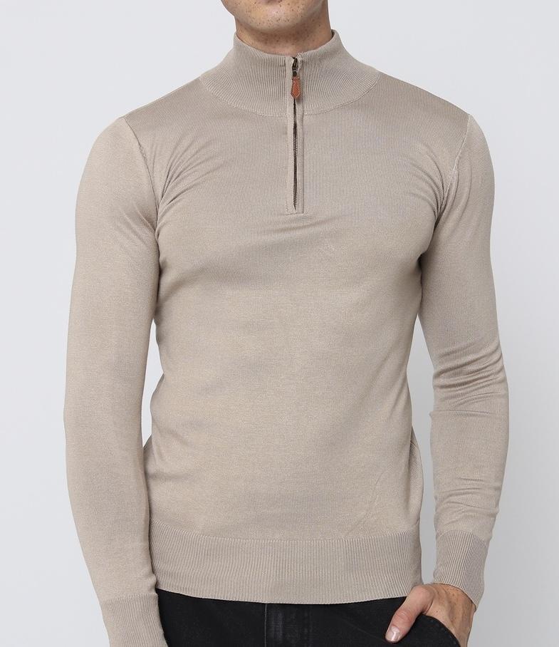 Maglioni Uomo Beige LYSANDE 666 #c Efashion Paris
