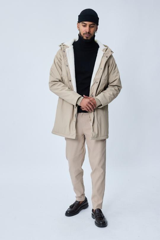 Parka Uomo Beige FRILIVIN FD81J81-5 Efashion Paris