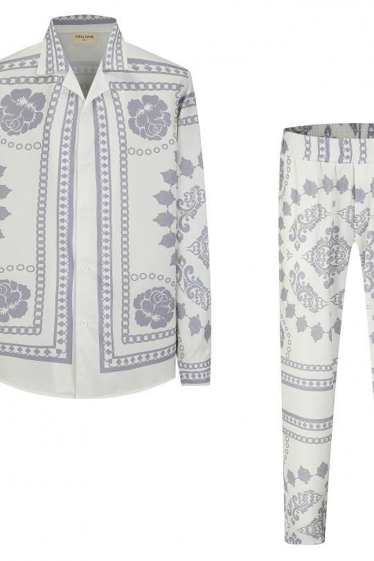 Sets Uomo White FRILIVIN BM1935-15-BLANC Efashion Paris