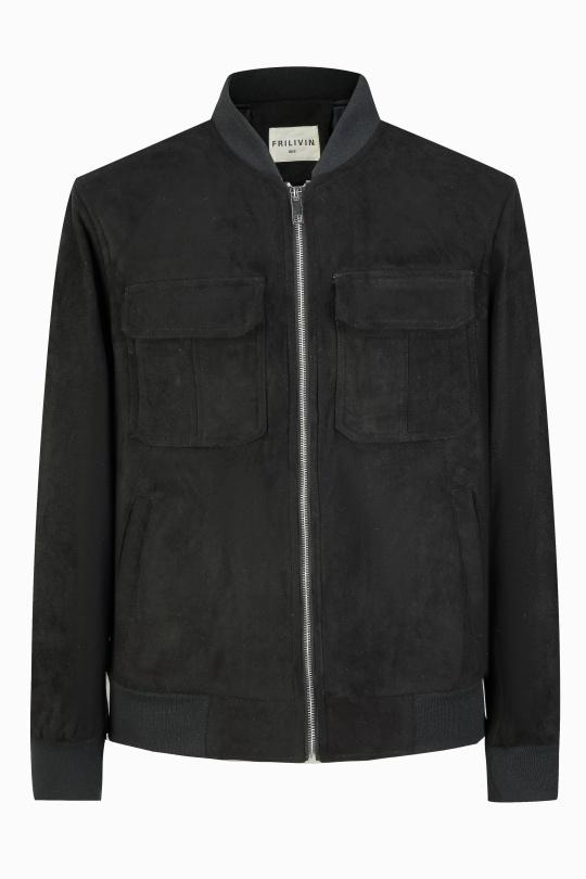 Vestes Homme Noir FRILIVIN QQ161X53-1 Efashion Paris