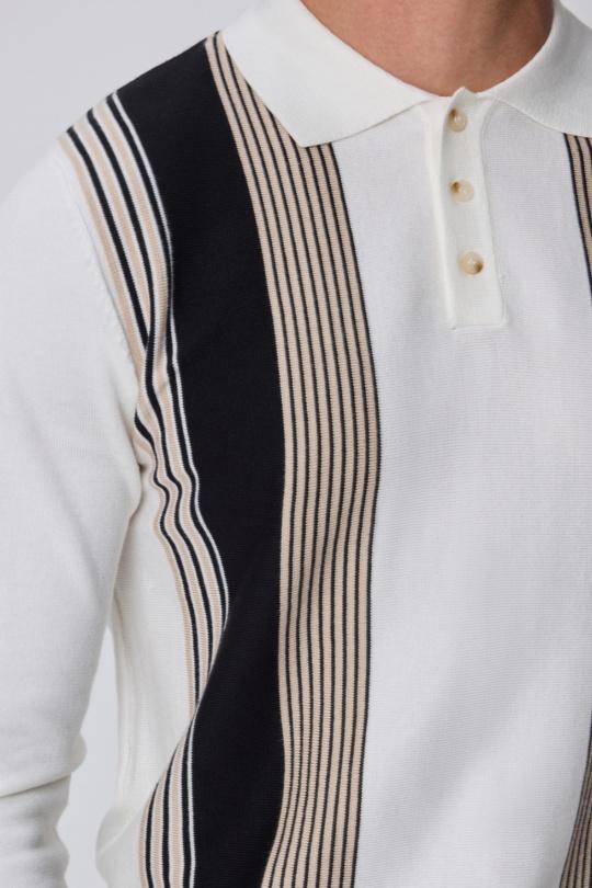 Jumpers Men White FRILIVIN M656-15 Efashion Paris