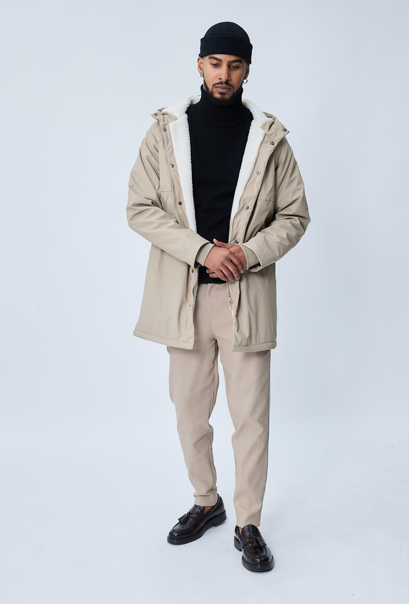 Parka Uomo Beige FRILIVIN FD81J81-5 #c Efashion Paris