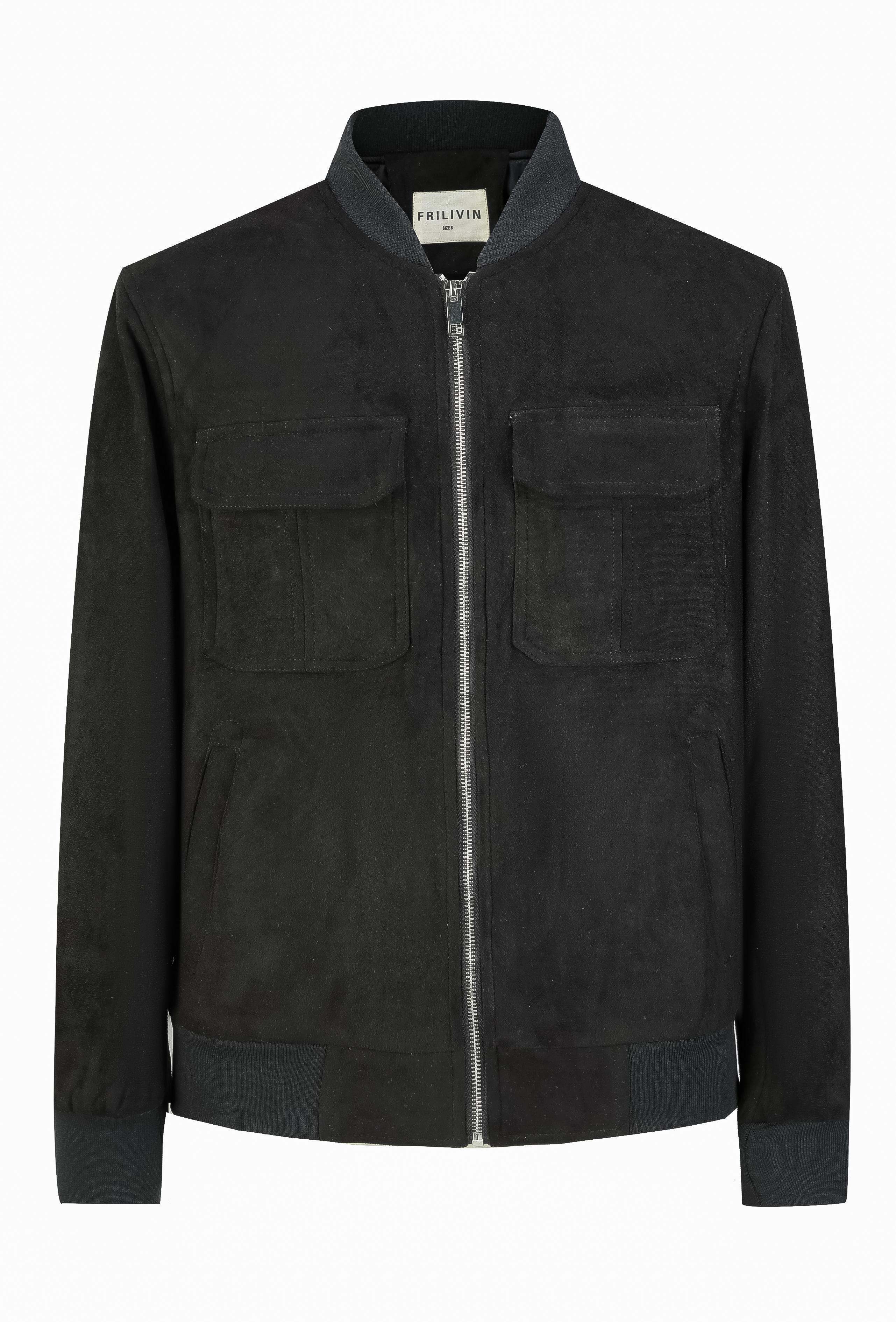 Vestes Homme Noir FRILIVIN QQ161X53-1 #c Efashion Paris