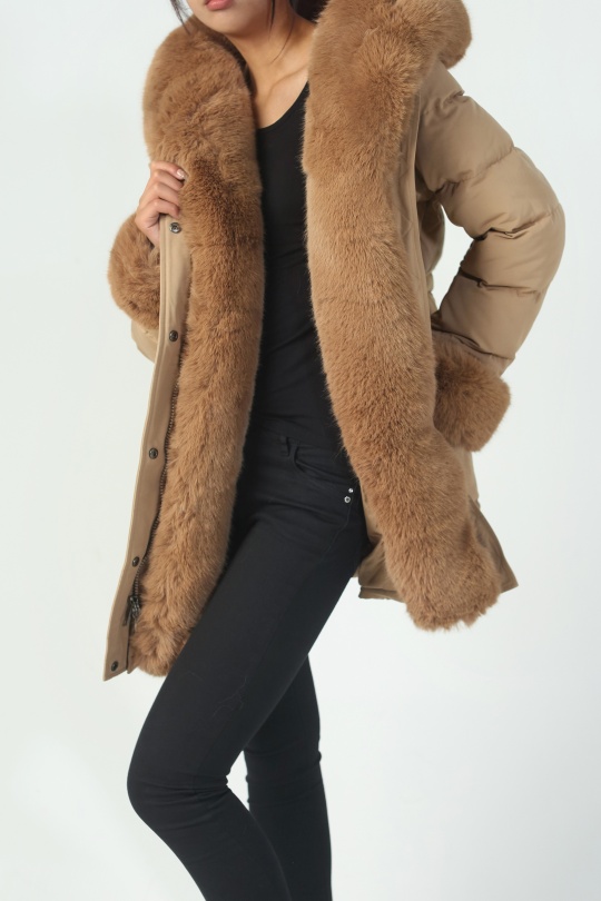 Doudounes Femme Camel COPPEROSE FC7518 Efashion Paris