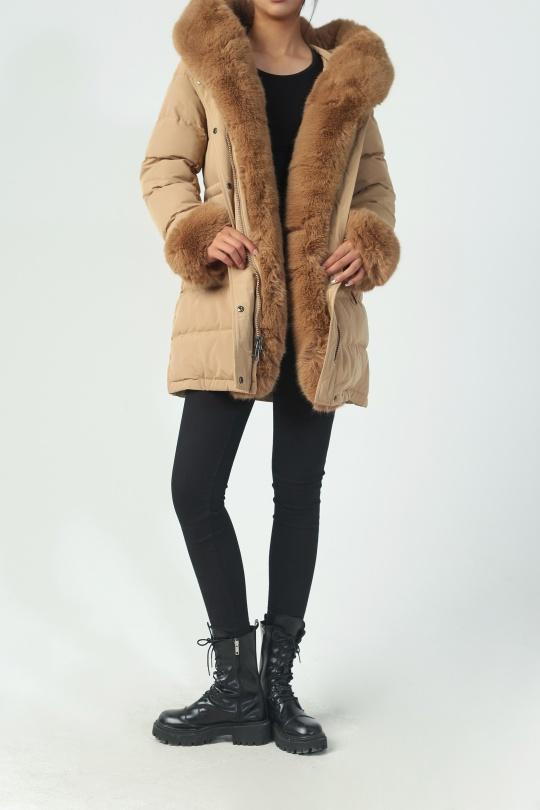 Doudounes Femme Camel COPPEROSE FC7518 Efashion Paris