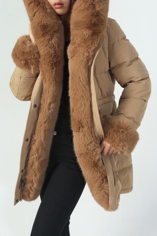 Doudounes Femme Camel COPPEROSE FC7518 Efashion Paris