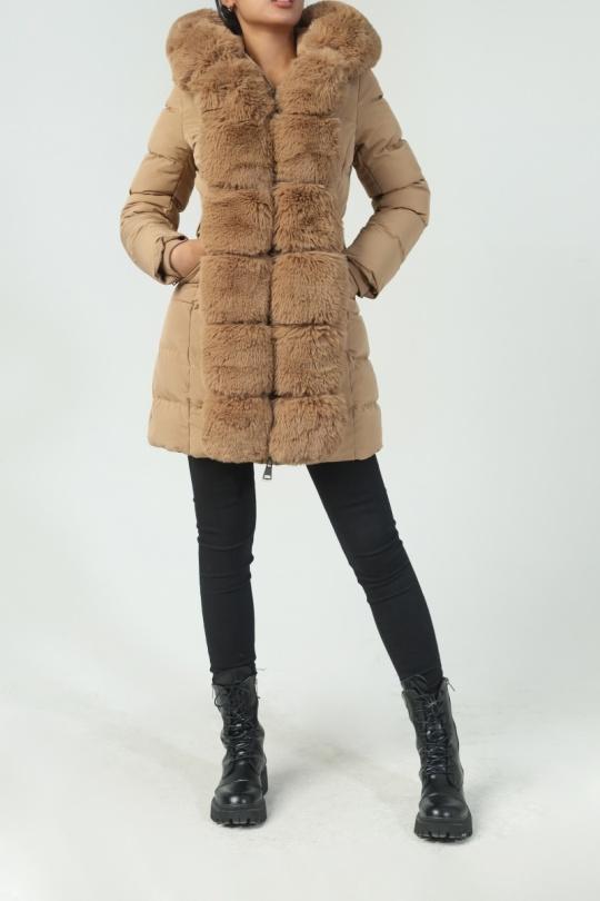 Doudounes Femme Camel COPPEROSE FC7505 Efashion Paris