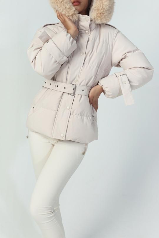 Doudounes Femme Beige COPPEROSE FC7515 Efashion Paris