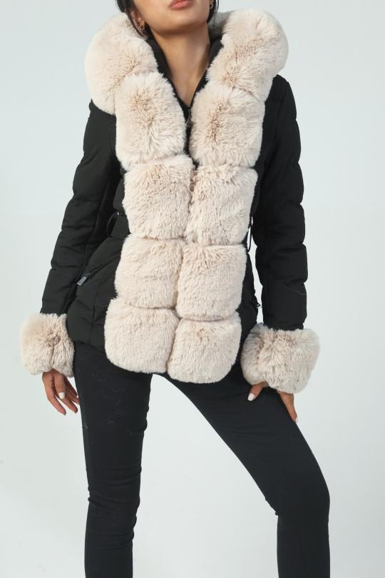 Doudounes Femme Beige COPPEROSE FC7509 Efashion Paris