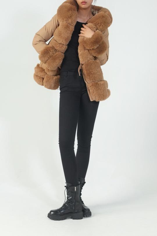 Doudounes Femme Camel COPPEROSE FC7510 Efashion Paris