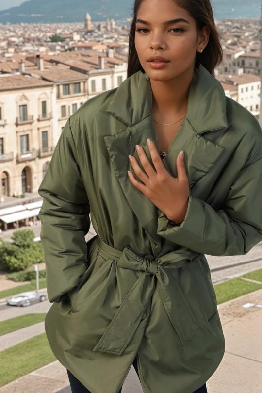 Doudounes Femme Bleu COPPEROSE OX9023 Efashion Paris