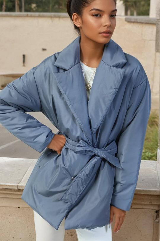 Doudounes Femme Bleu COPPEROSE OX9023 Efashion Paris