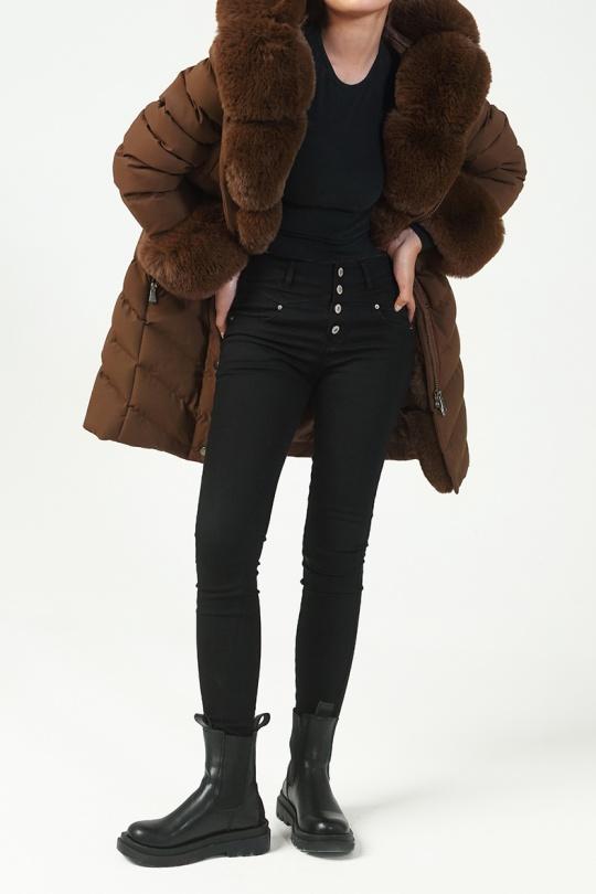 Doudounes Femme Noir COPPEROSE FC7512 Efashion Paris