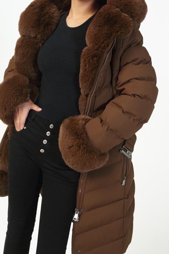 Doudounes Femme Noir COPPEROSE FC7512 Efashion Paris