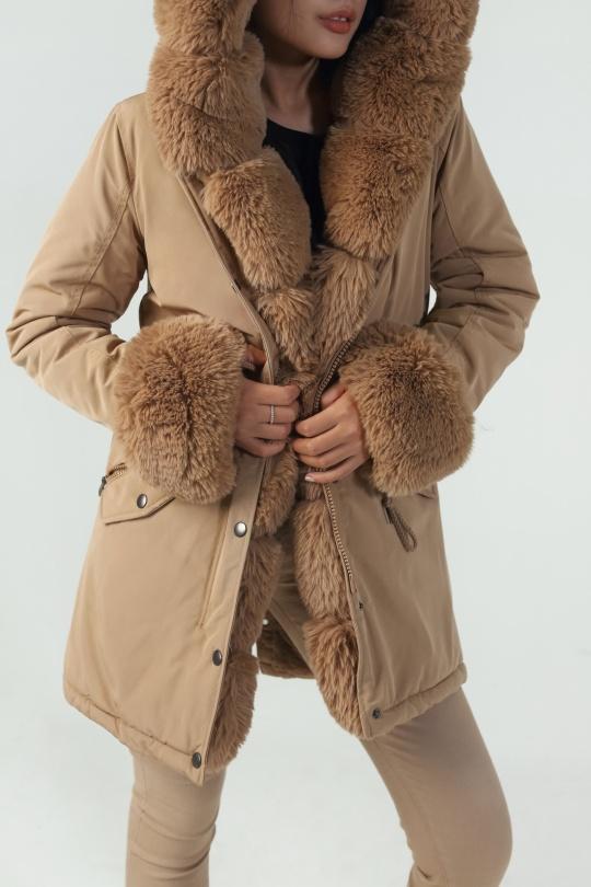 Doudounes Femme Camel COPPEROSE FC7007 S&M Efashion Paris