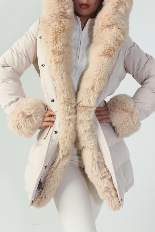 Doudounes Femme Noir/Beige COPPEROSE FC7518 PLUS Efashion Paris