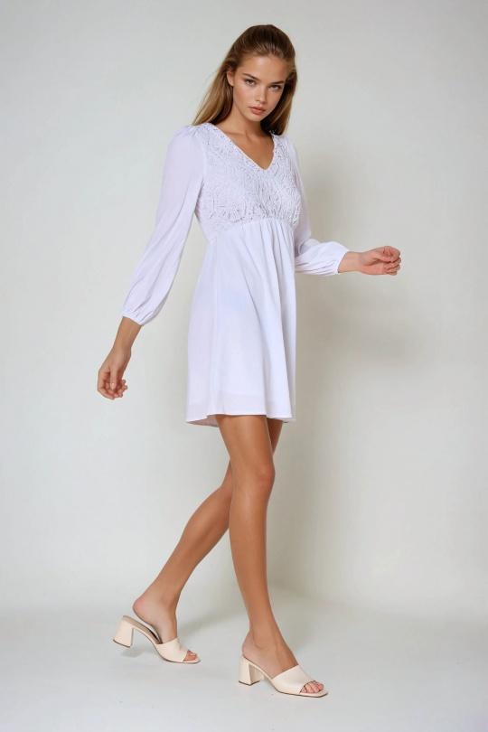 Vestidos cortos Mujer Black COPPEROSE PS8875 Efashion Paris