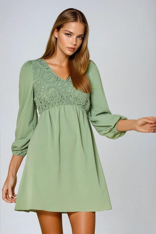 Vestidos cortos Mujer Black COPPEROSE PS8875 Efashion Paris