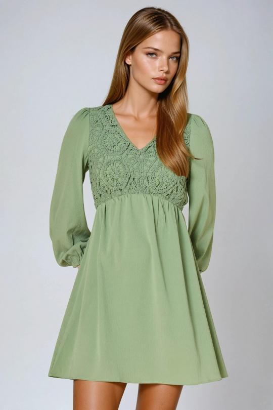 Vestidos cortos Mujer Black COPPEROSE PS8875 Efashion Paris