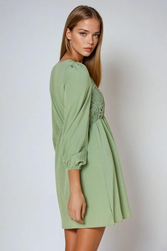 Vestidos cortos Mujer Black COPPEROSE PS8875 Efashion Paris