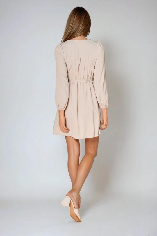 Vestidos cortos Mujer Black COPPEROSE PS8875 Efashion Paris