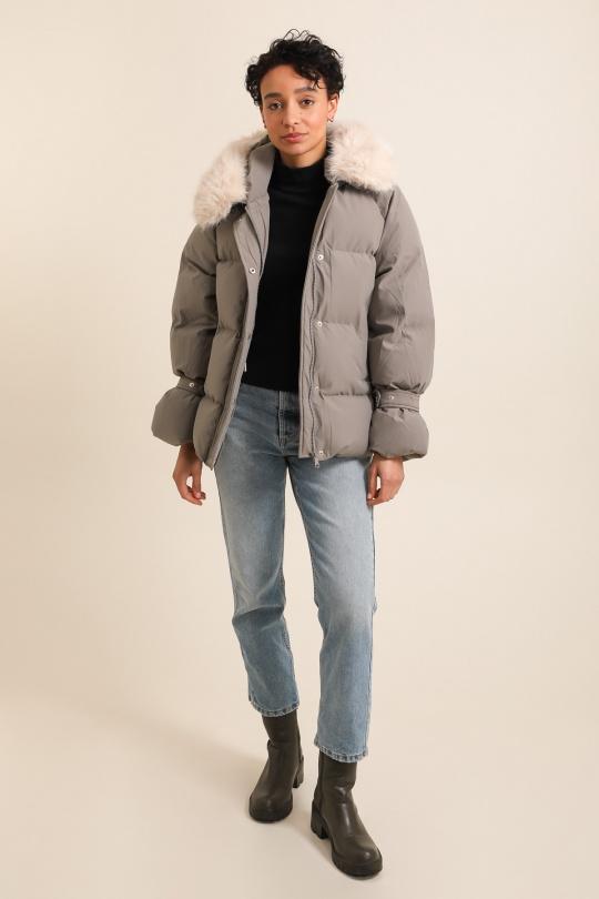 Doudounes Femme Gris COPPEROSE AD6110 Efashion Paris