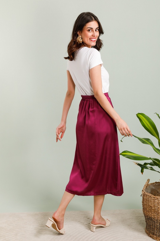 Jupes Femme Rose COPPEROSE 8223 Efashion Paris