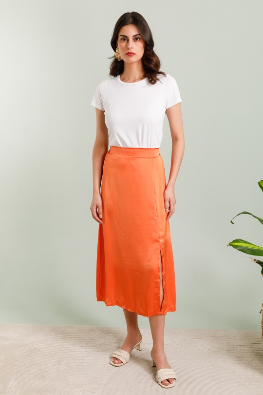 Jupes Femme Rose COPPEROSE 8223 Efashion Paris