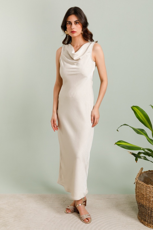 Robes longues Femme Rose COPPEROSE PS9217S Efashion Paris