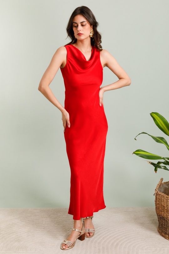 Robes longues Femme Rose COPPEROSE PS9217S Efashion Paris