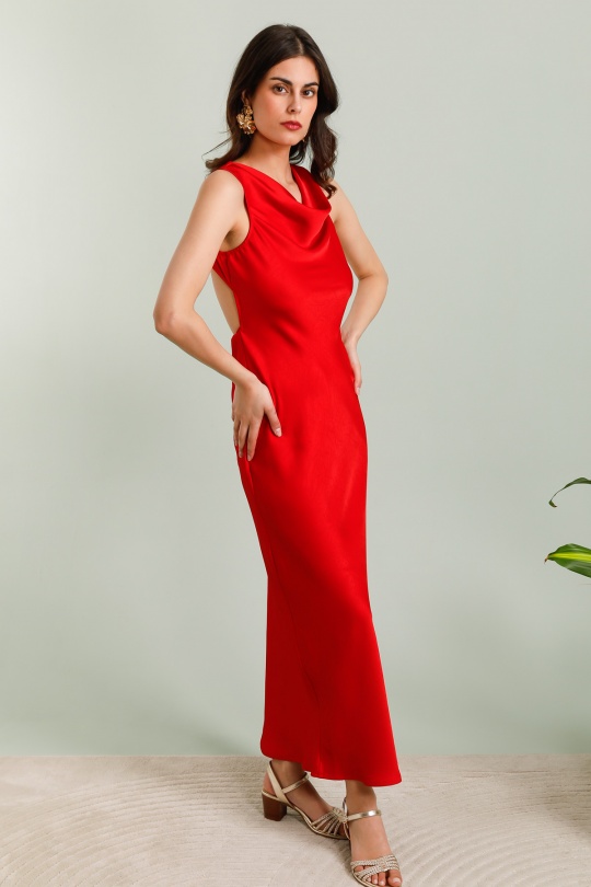 Robes longues Femme Rose COPPEROSE PS9217S Efashion Paris