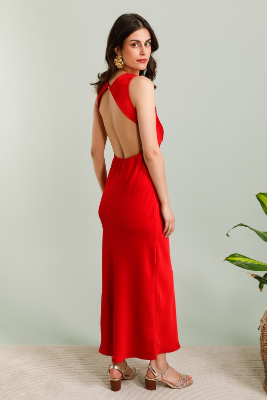 Robes longues Femme Rose COPPEROSE PS9217S Efashion Paris