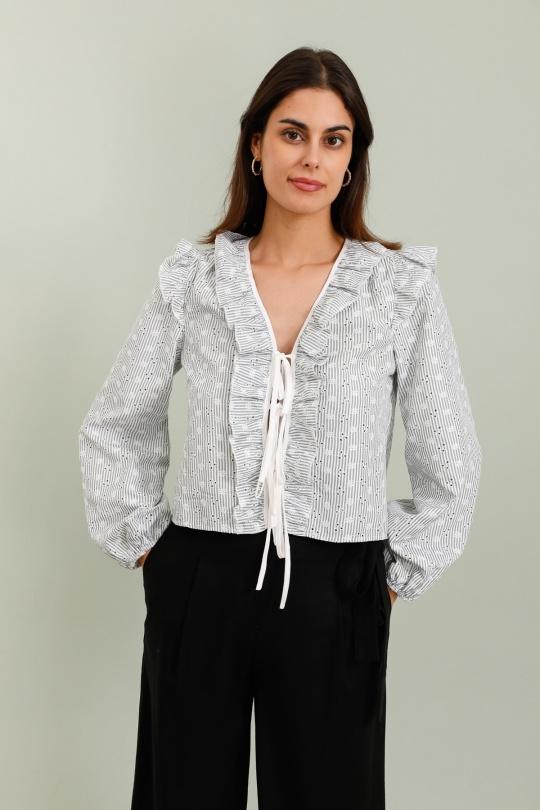 Tops Women Black COPPEROSE PS9186 Efashion Paris